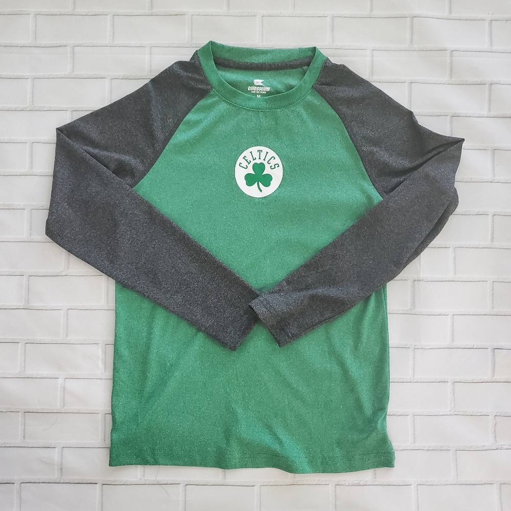Celtics long sleeve t shirt youth 8-10 & 12-14 Colosseum